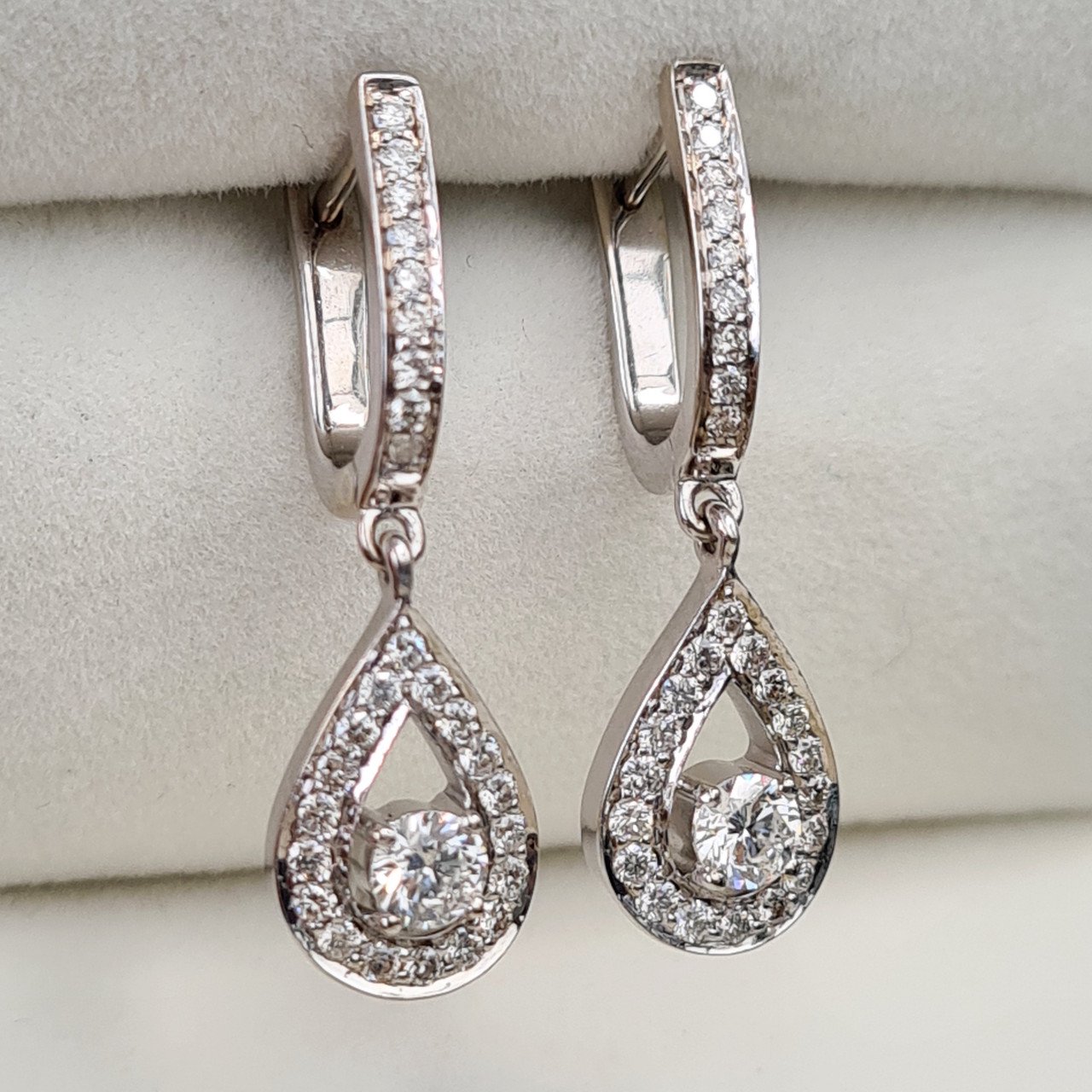 Серьги Deimantas 5,09гр 1,00ct. купить,NaN