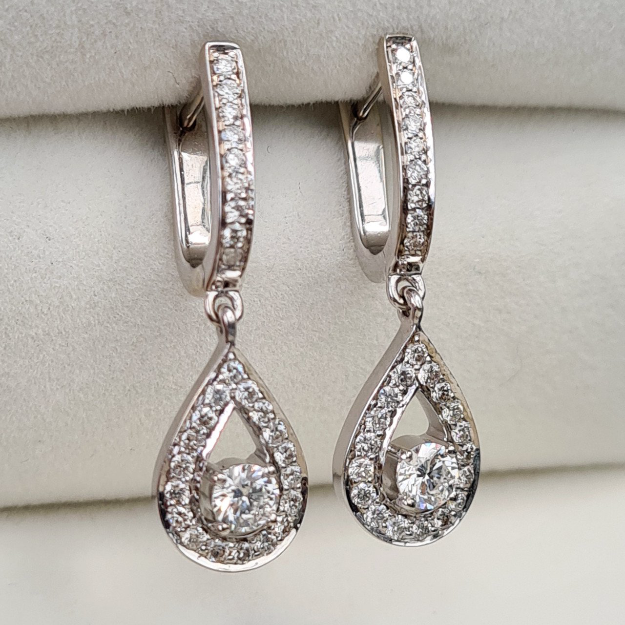 Серьги Deimantas 5,09гр 1,00ct. купить,NaN