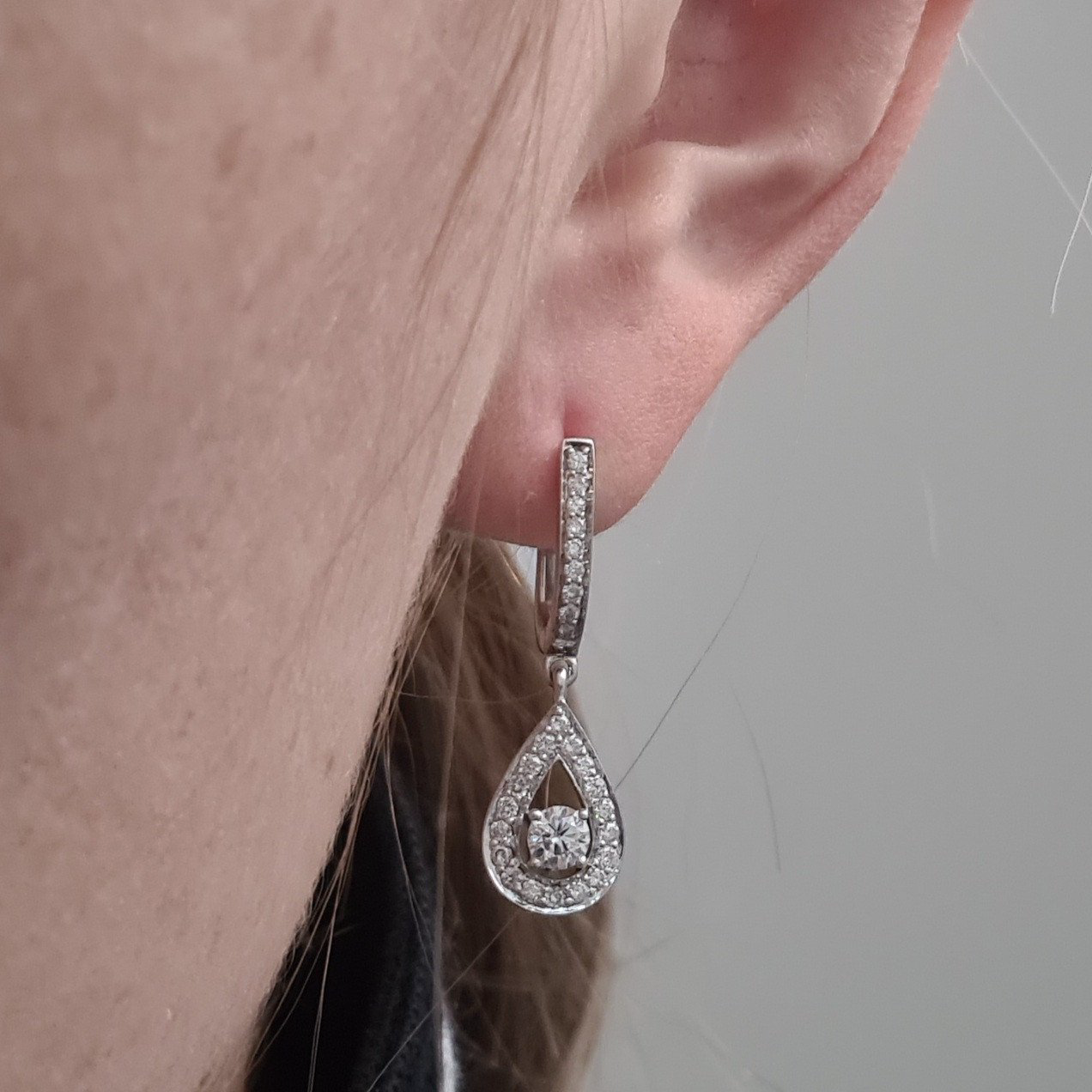 Серьги Deimantas 5,09гр 1,00ct. купить,NaN