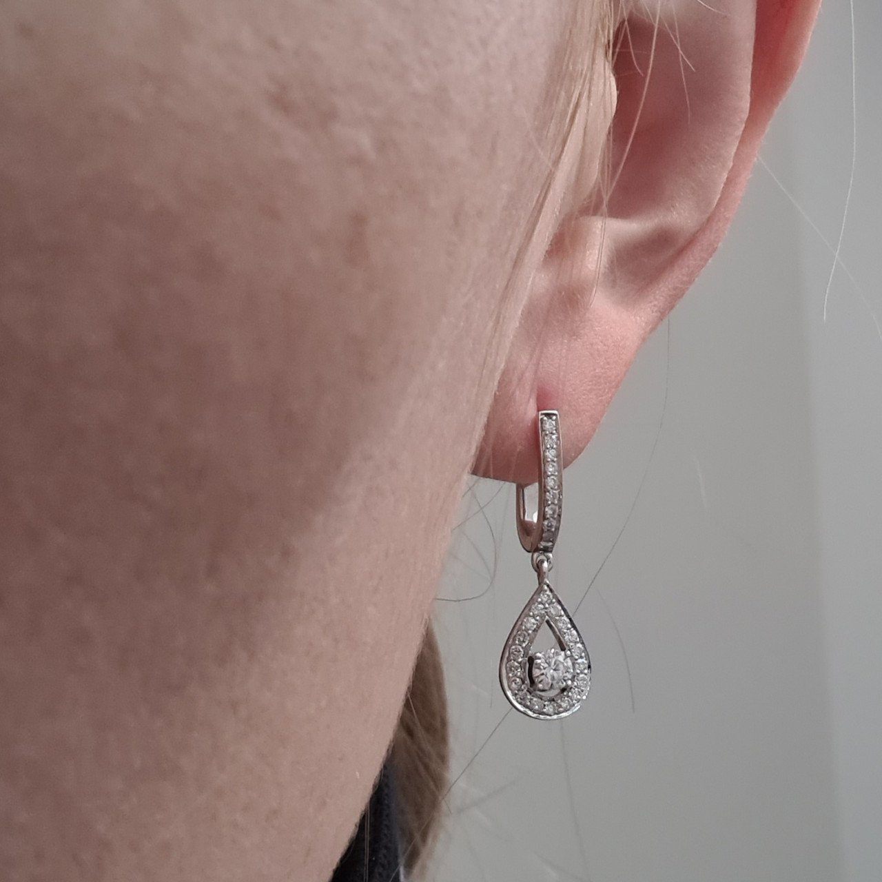 Серьги Deimantas 5,09гр 1,00ct. купить,NaN