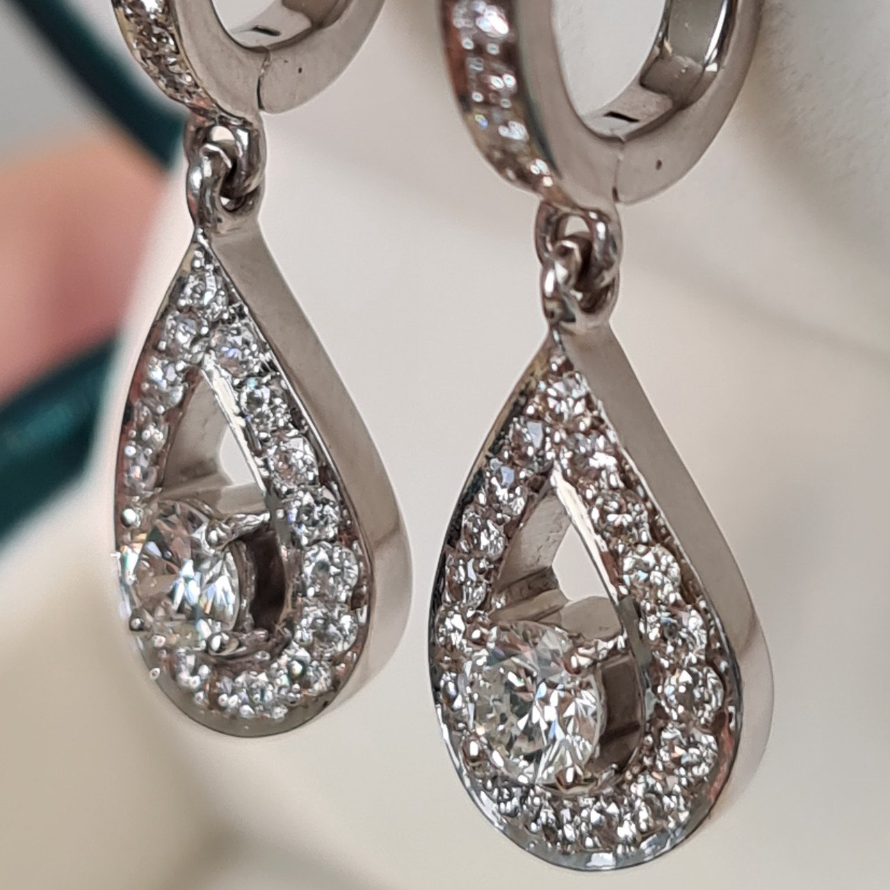 Серьги Deimantas 5,09гр 1,00ct. купить,NaN