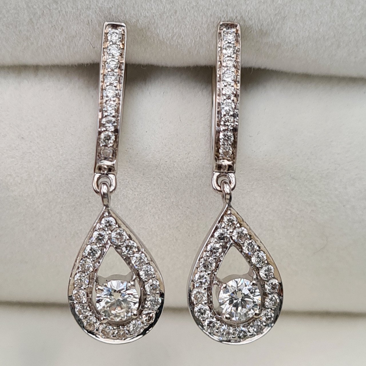 Серьги Deimantas 5,09гр 1,00ct. купить,NaN