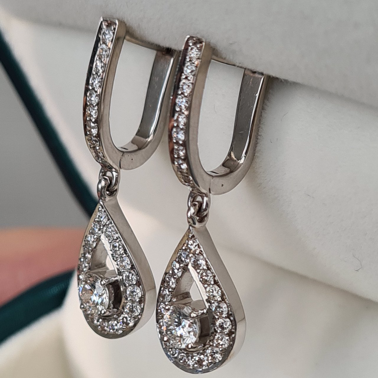 Серьги Deimantas 5,09гр 1,00ct. купить,NaN