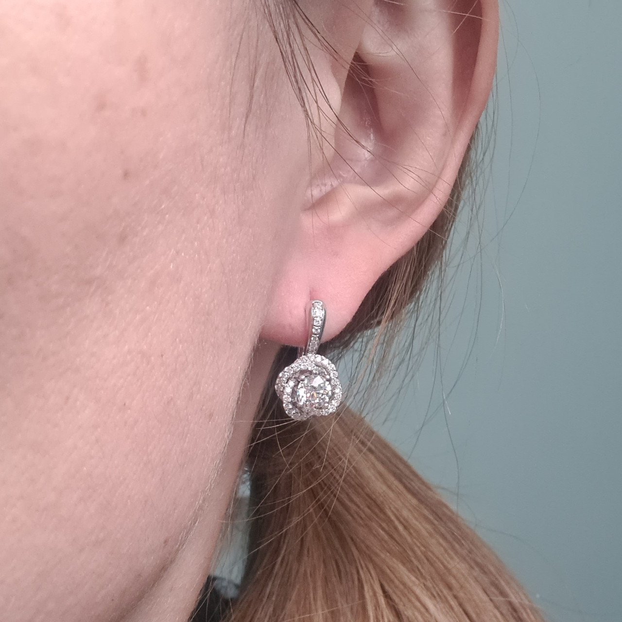 Серьги Deimantas 95976251 5,67гр 1,85ct. купить,NaN