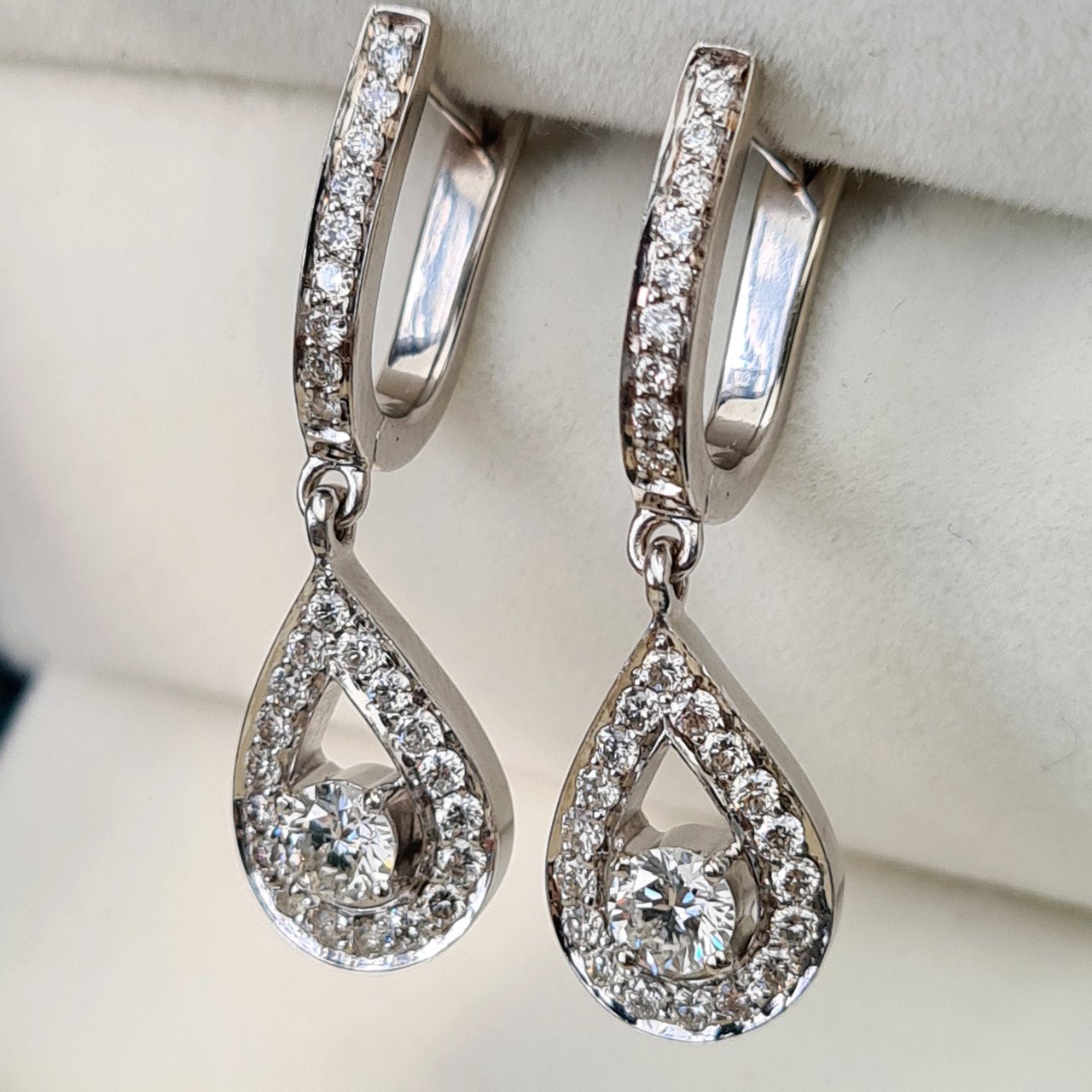 Серьги Deimantas 5,09гр 1,00ct. купить,NaN