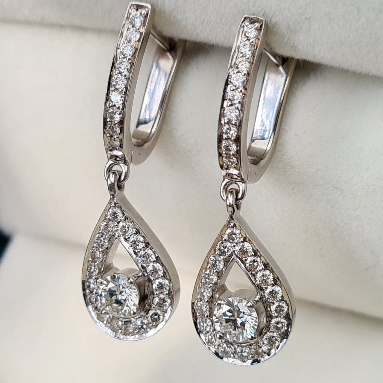 Серьги Deimantas 5,09гр 1,00ct. купить,NaN