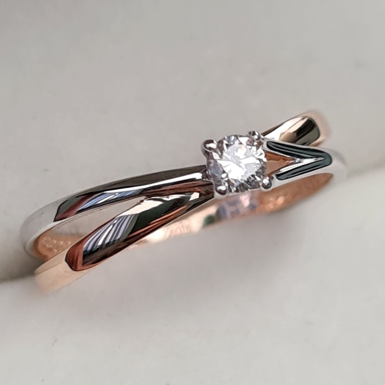 Кольцо Deimantas 94449517 17р 1,75гр 0,11ct. купить,NaN