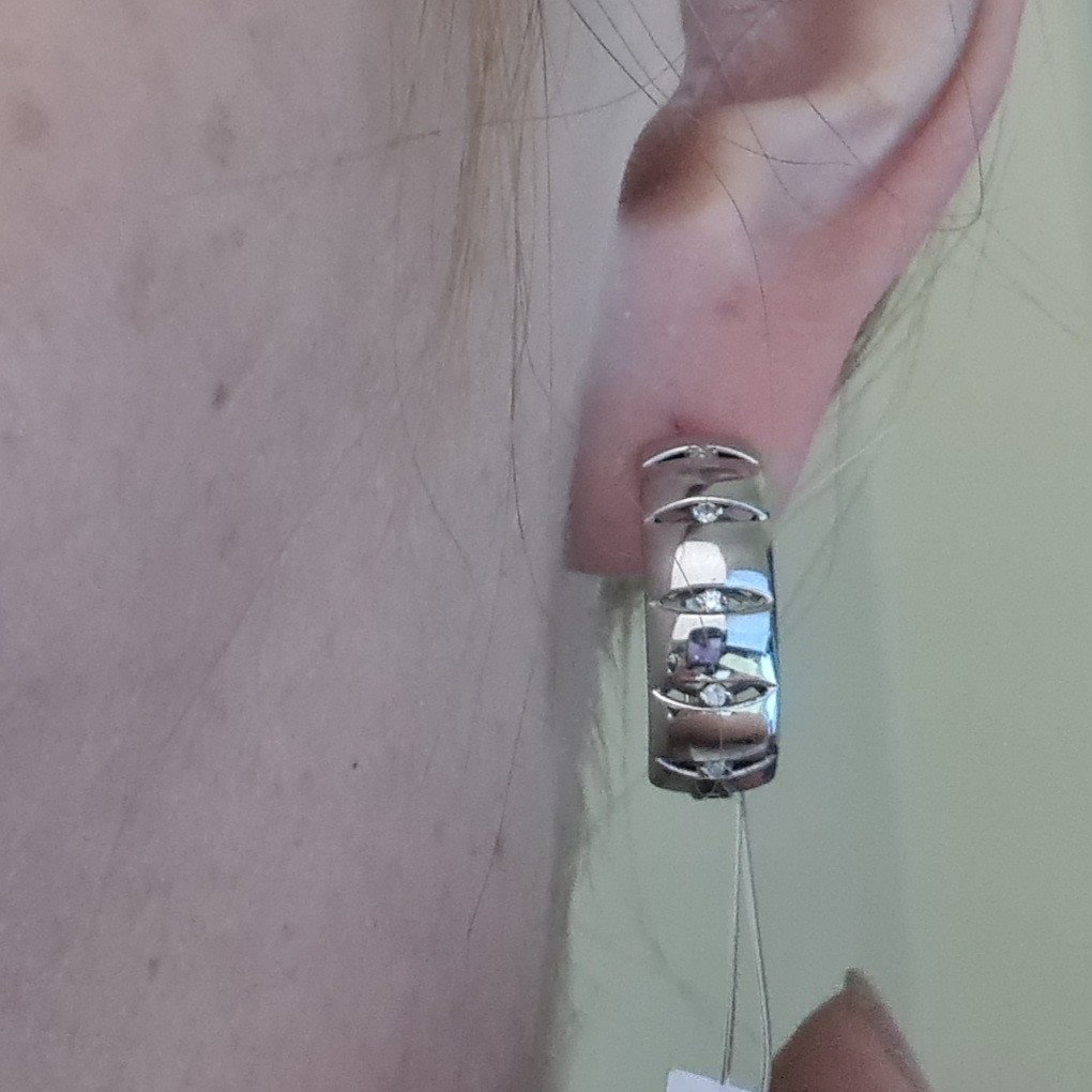 Серьги Deimantas 98178175 3,32гр 0,09ct. купить,NaN