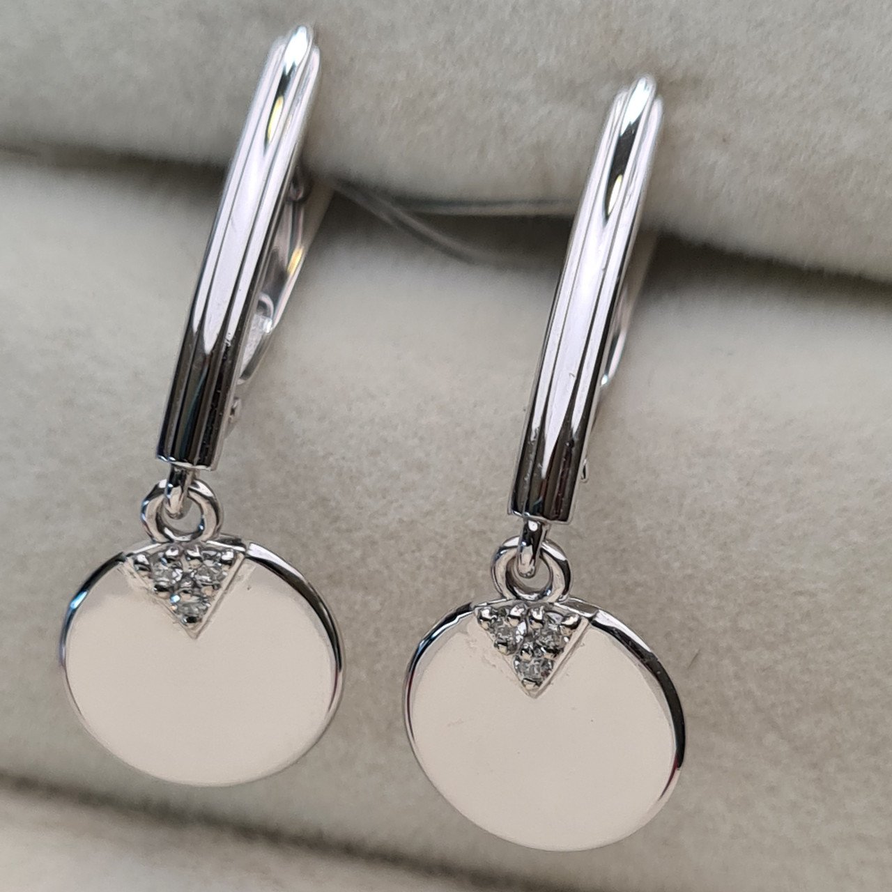 Серьги Deimantas 98178178 1,81гр 0,05ct. купить,NaN
