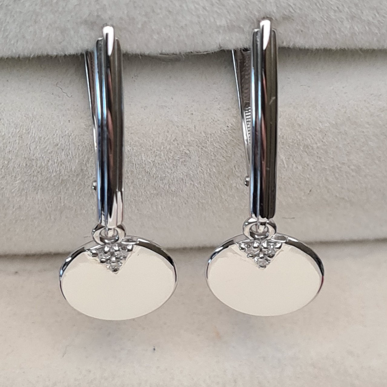 Серьги Deimantas 98178178 1,81гр 0,05ct. купить,NaN