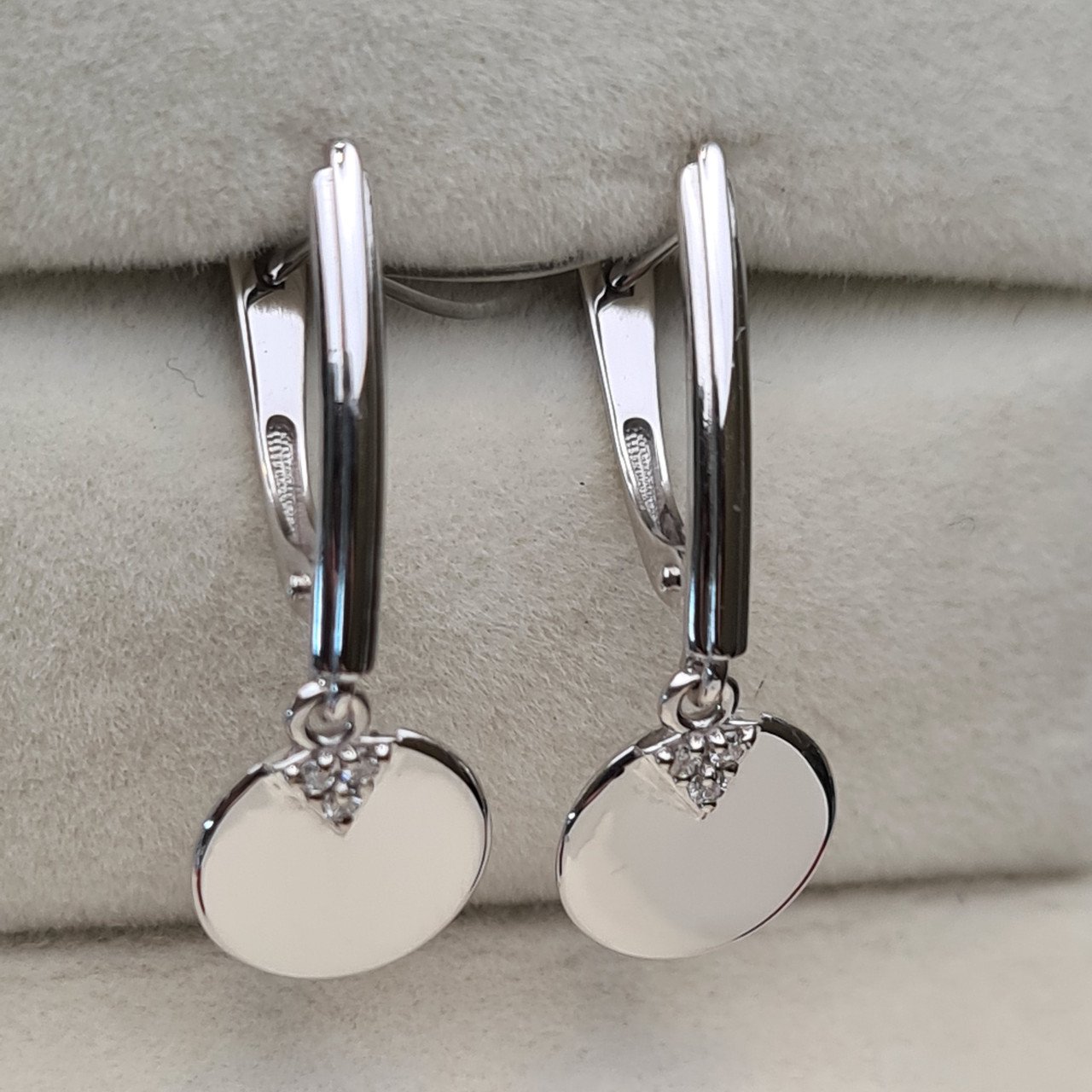 Серьги Deimantas 98178178 1,81гр 0,05ct. купить,NaN