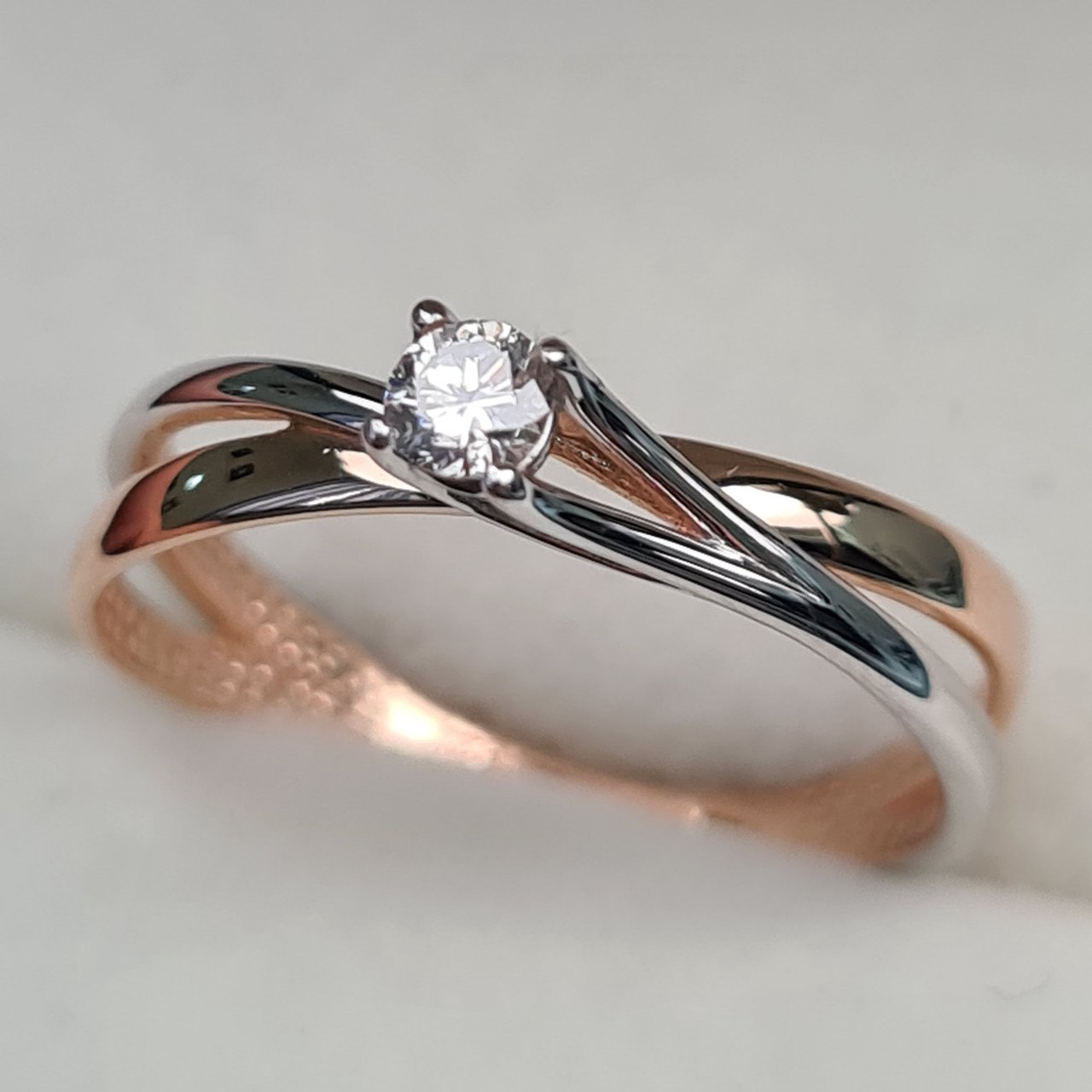 Кольцо Deimantas 94449524 16,5р 1,73гр 0,11ct. купить,NaN