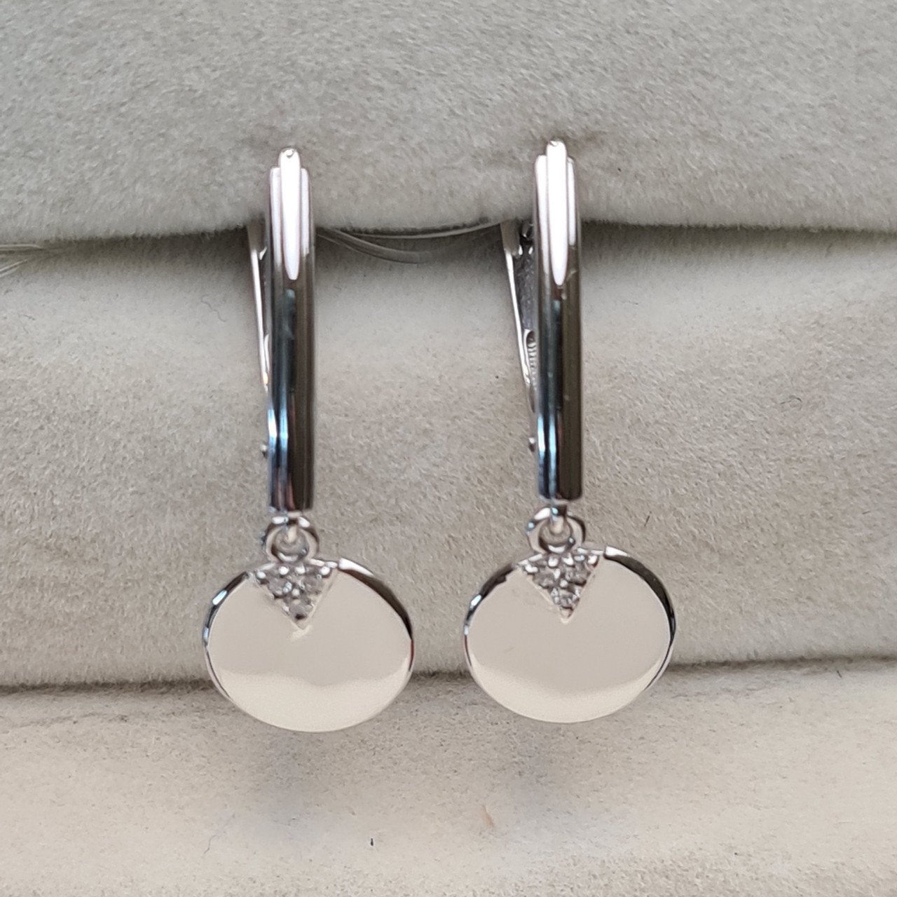 Серьги Deimantas 98178178 1,81гр 0,05ct. купить,NaN