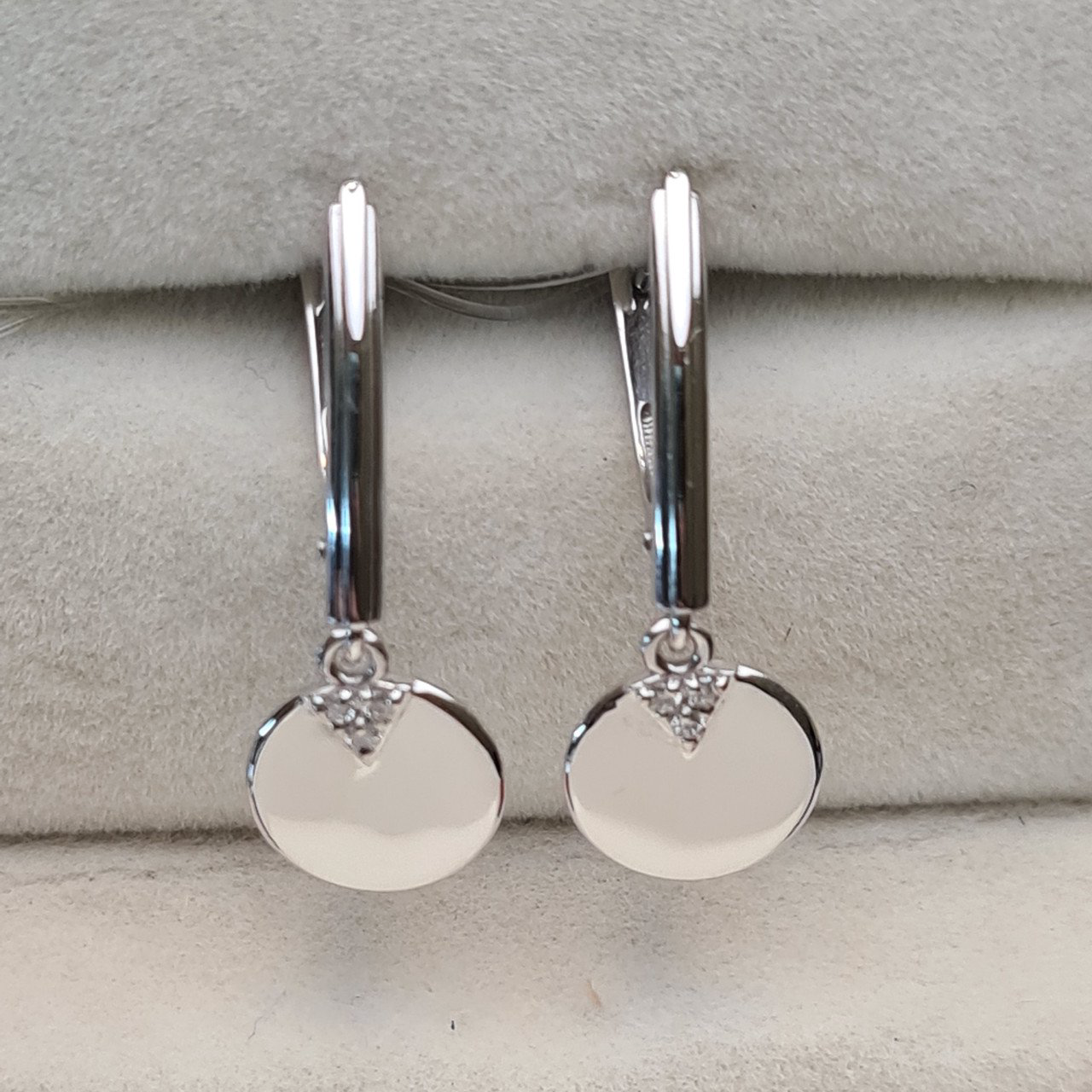 Серьги Deimantas 98178178 1,81гр 0,05ct. купить,NaN