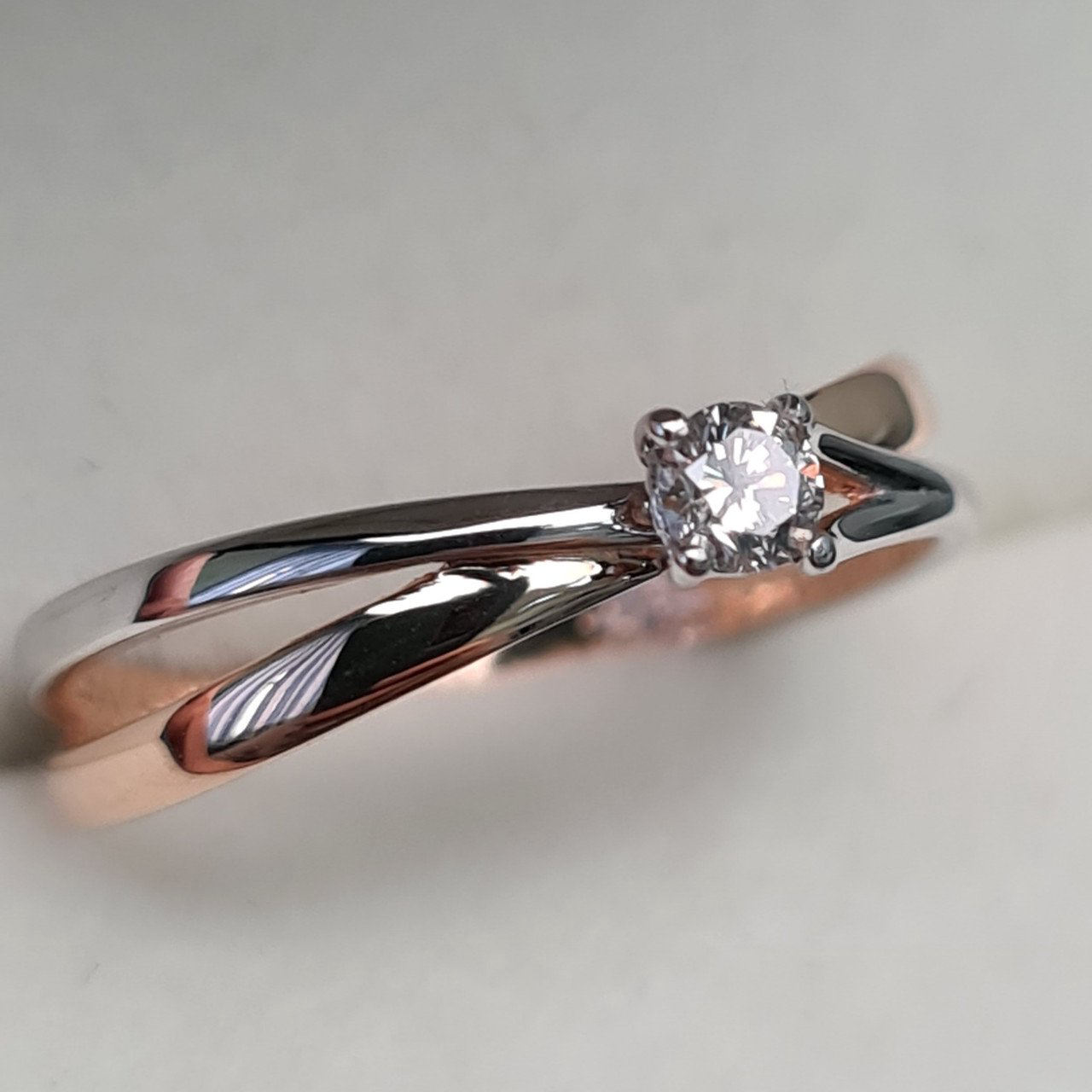 Кольцо Deimantas 94449524 16,5р 1,73гр 0,11ct. купить,NaN