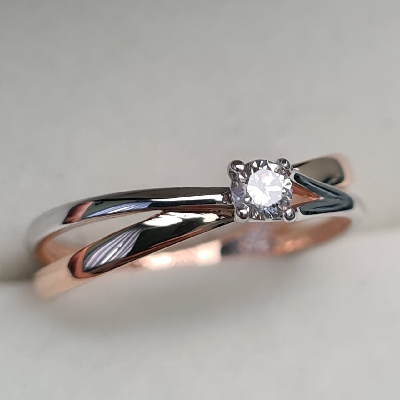 Кольцо Deimantas 94449524 16,5р 1,73гр 0,11ct. купить,NaN