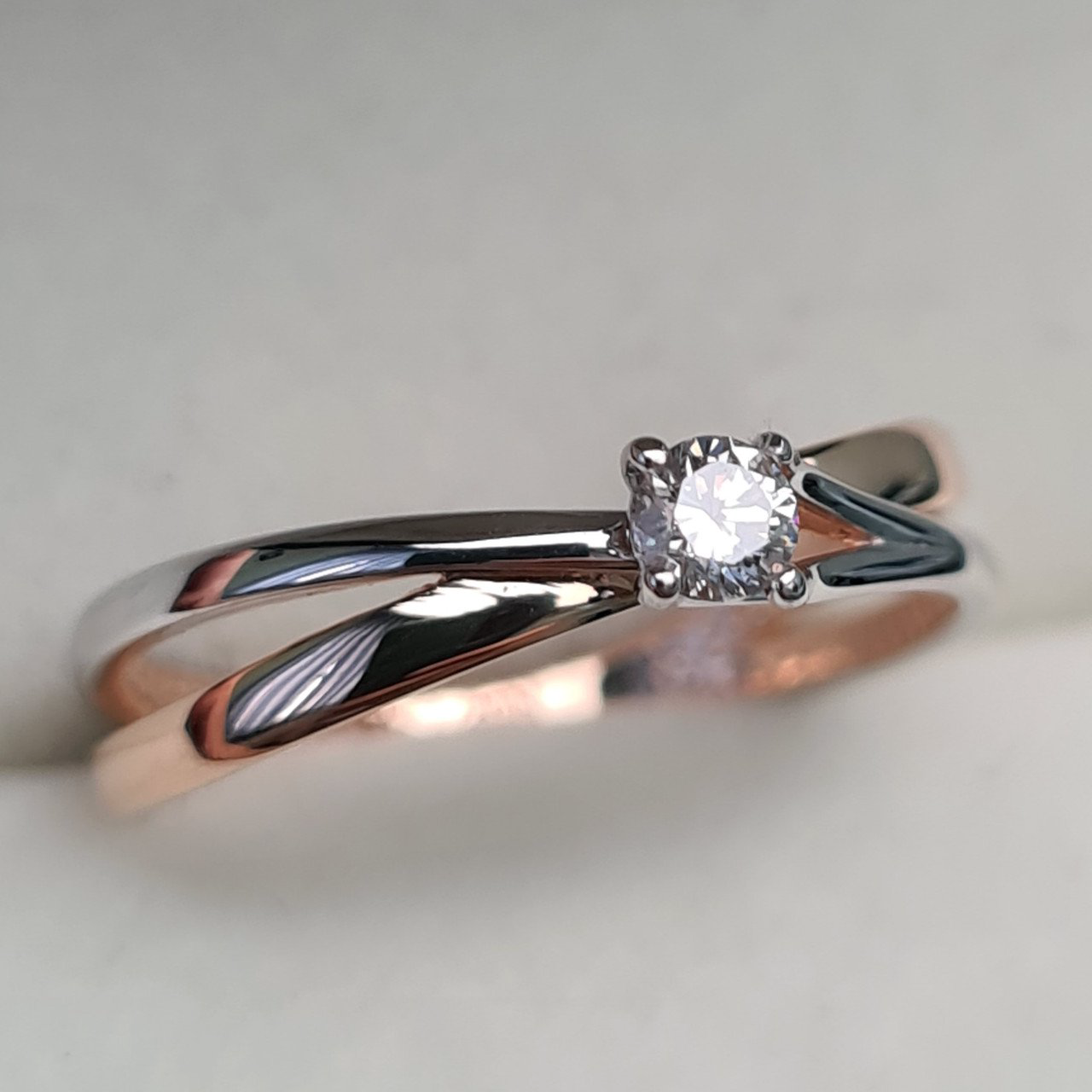 Кольцо Deimantas 94449524 16,5р 1,73гр 0,11ct. купить,NaN