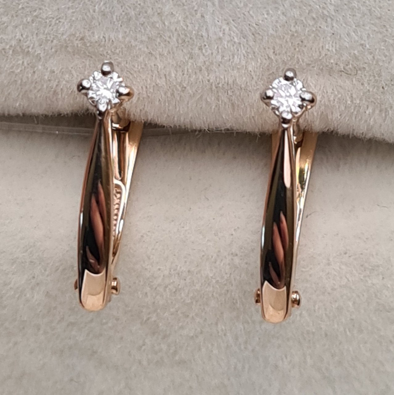 Серьги Deimantas 98178199 1,35гр 0,063ct. купить,NaN