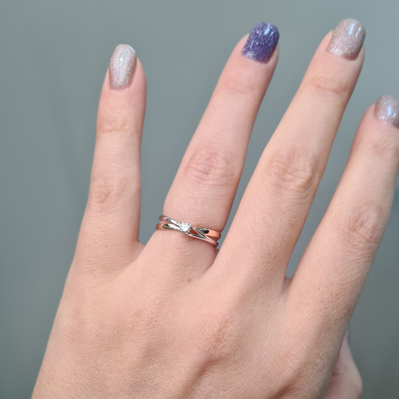 Кольцо Deimantas 94449524 16,5р 1,73гр 0,11ct. купить,NaN