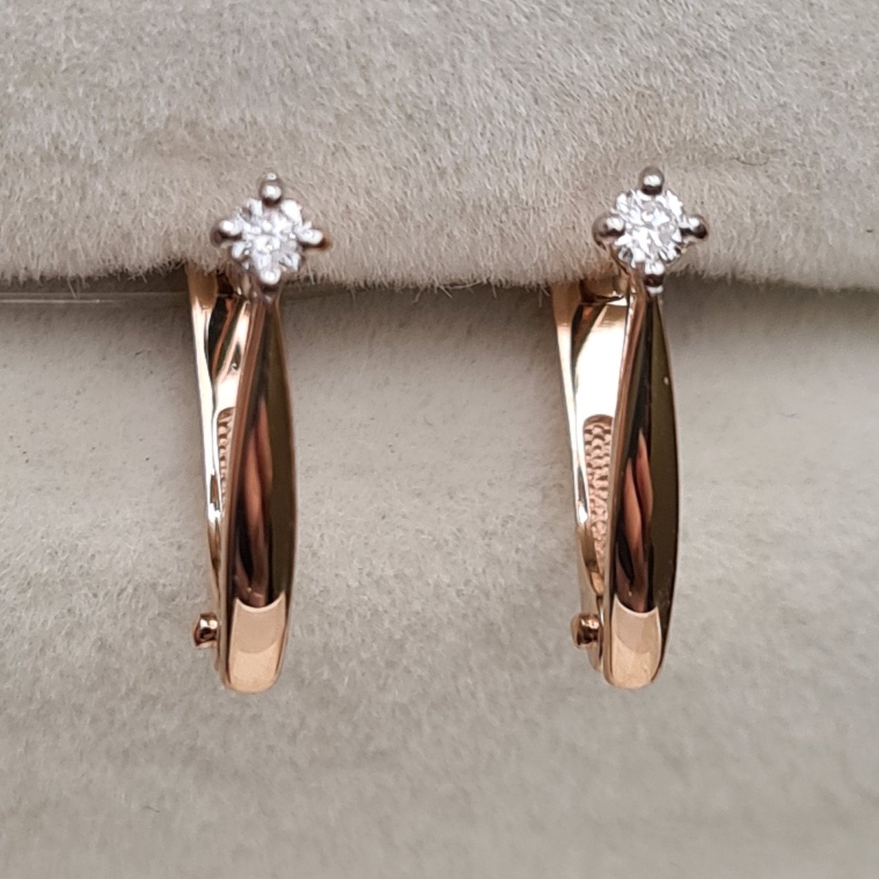 Серьги Deimantas 98178199 1,35гр 0,063ct. купить,NaN