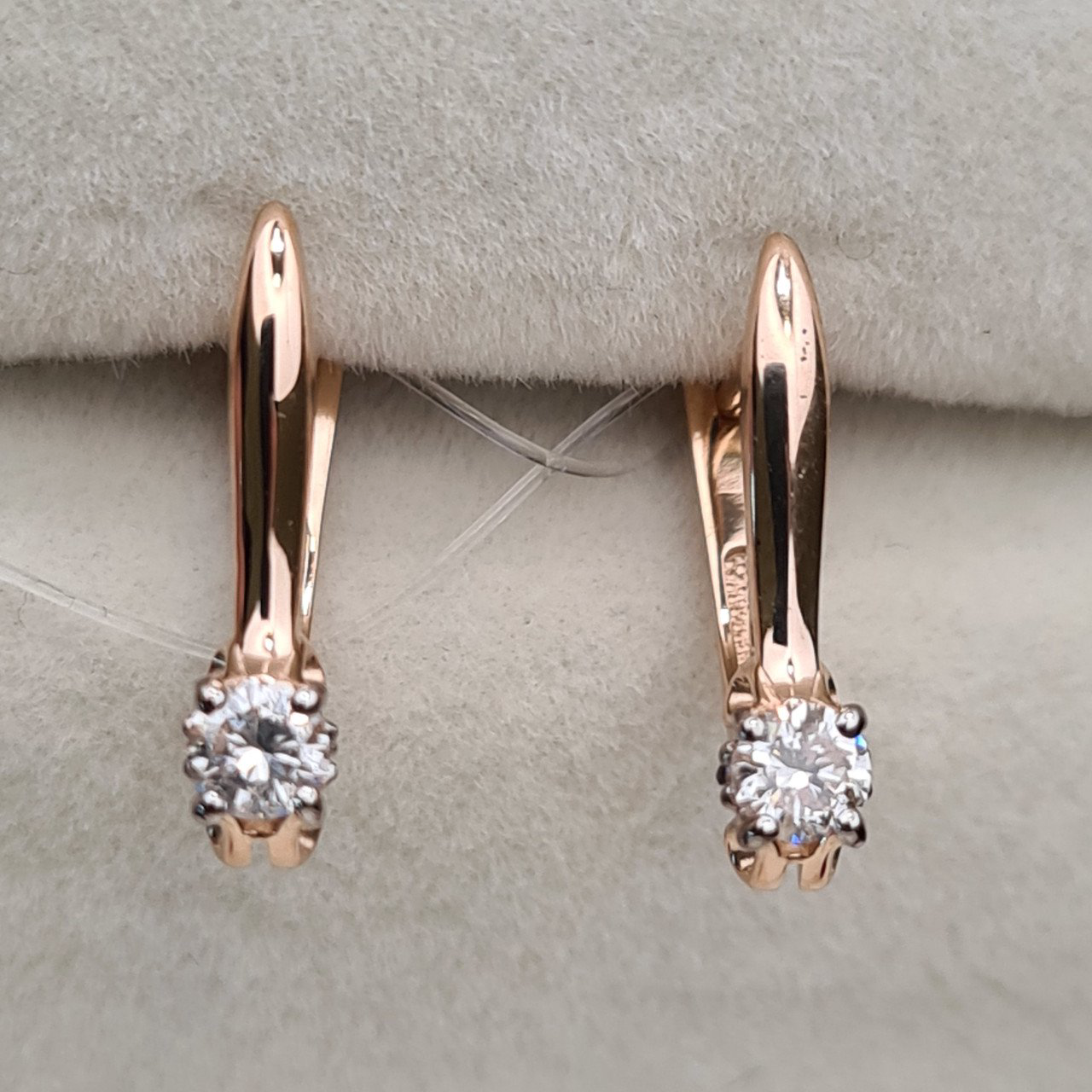 Серьги Deimantas 98178226 1,6гр 0,23ct. купить,NaN