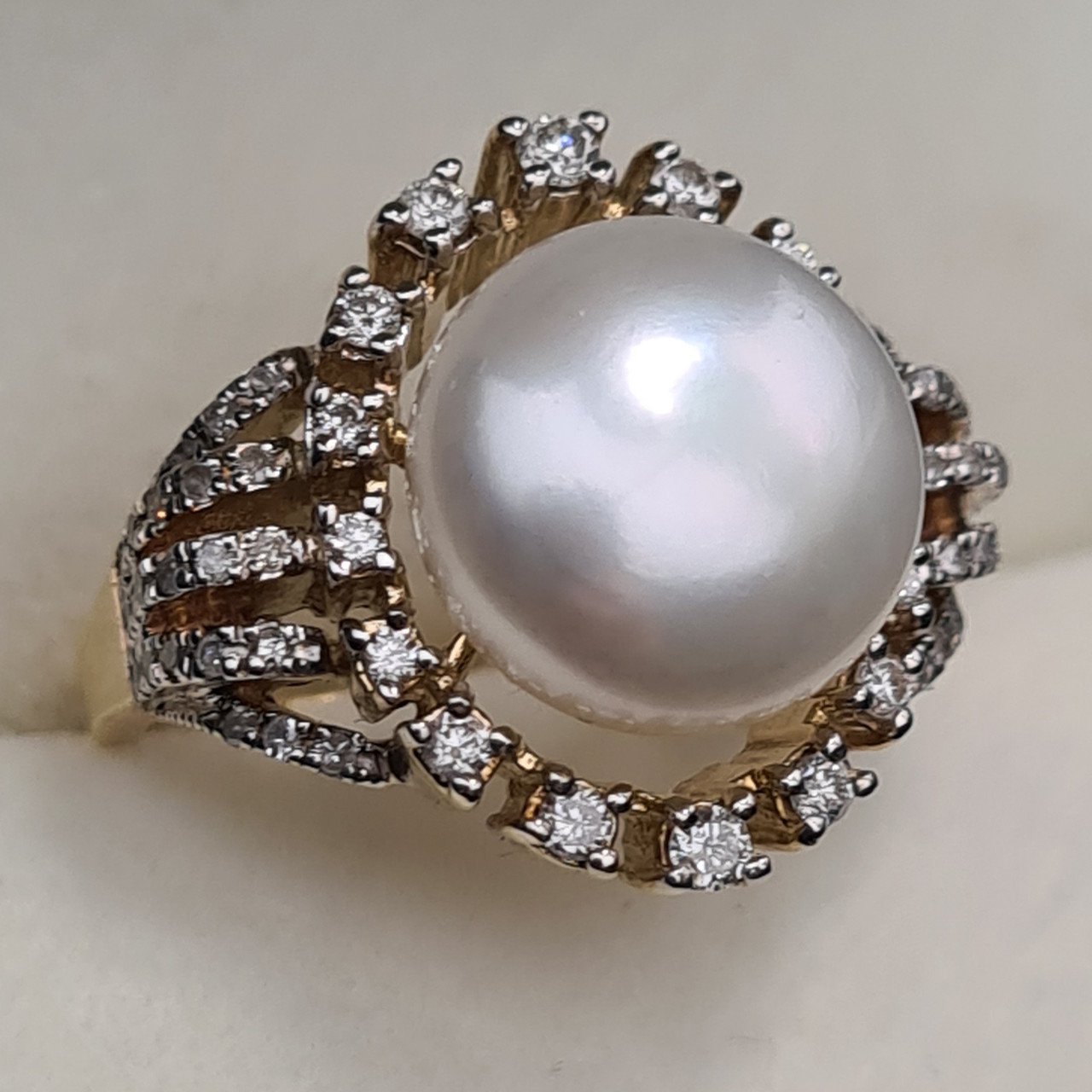 Кольцо Deimantas 95976263 17,5р 7,71гр 0,15ct. купить,NaN
