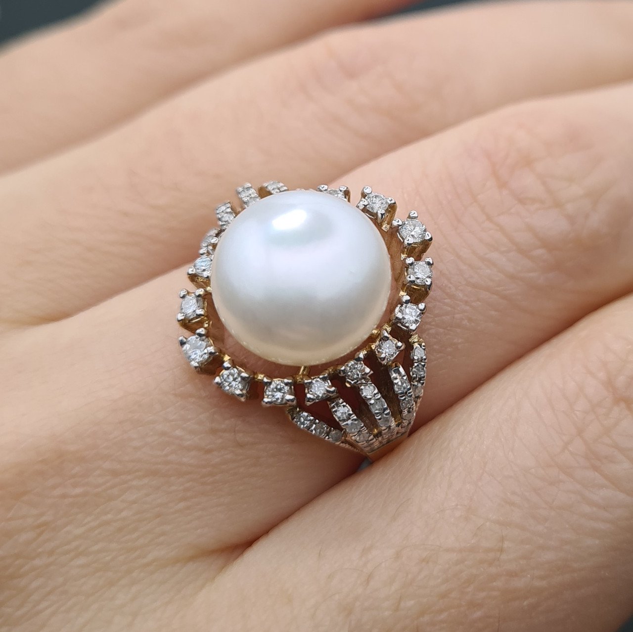 Кольцо Deimantas 95976263 17,5р 7,71гр 0,15ct. купить,NaN