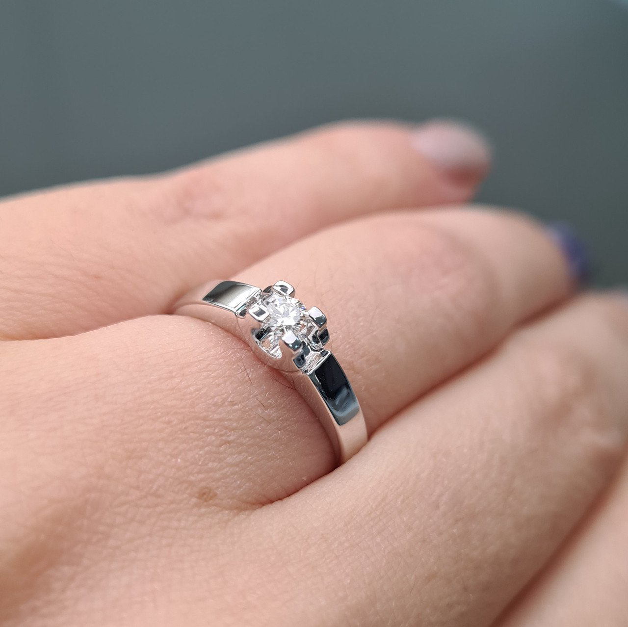 Кольцо Deimantas 94449802 17,5р 2,72гр 0,10ct. купить,NaN