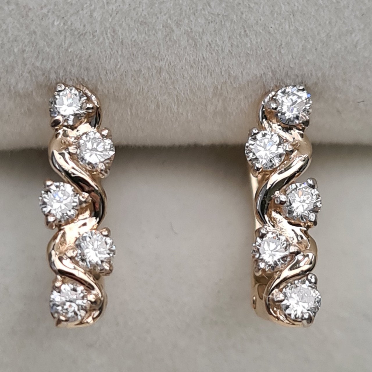 Серьги Deimantas 94465959 1,52гр 0,33ct. купить,NaN
