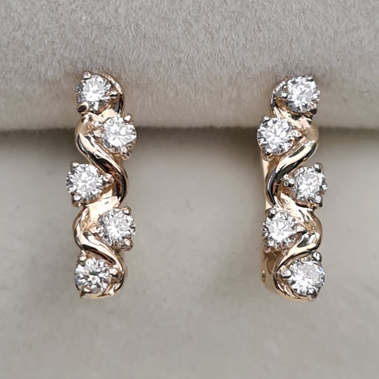 Серьги Deimantas 94465959 1,52гр 0,33ct. купить,NaN