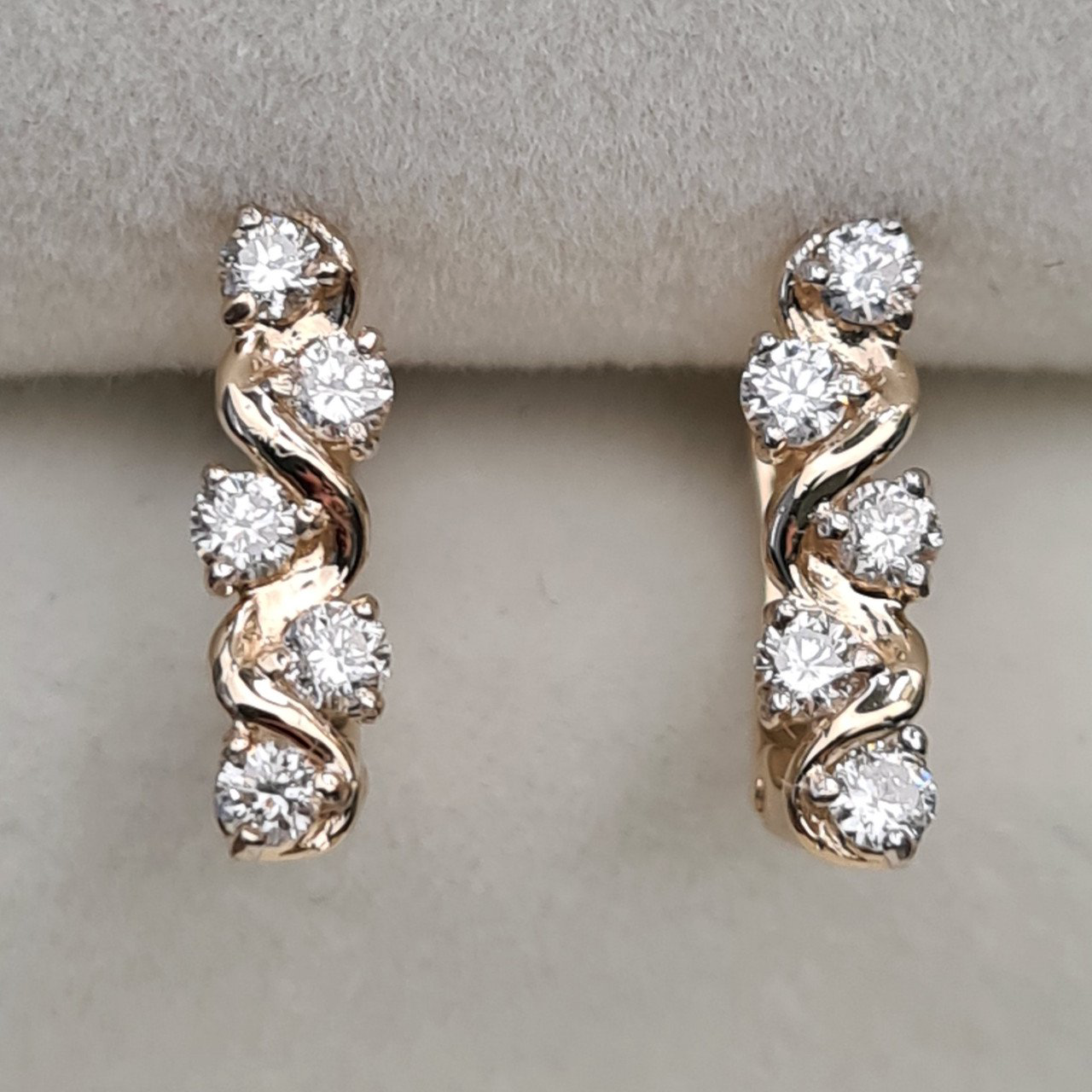 Серьги Deimantas 94465959 1,52гр 0,33ct. купить,NaN