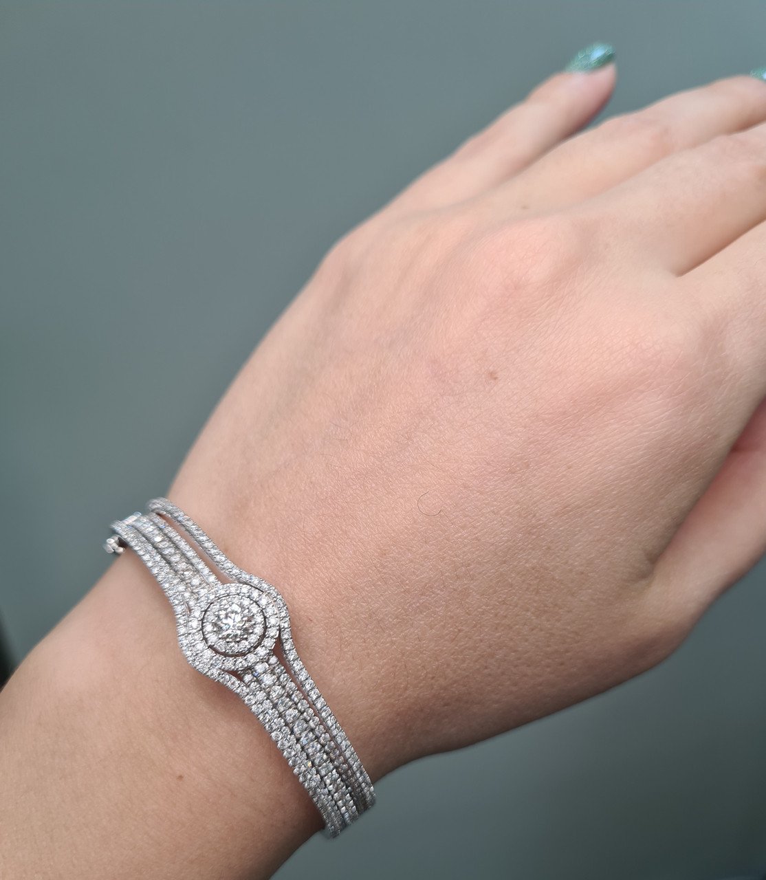 Браслет 96144746 41,05гр 4,95ct. купить,NaN