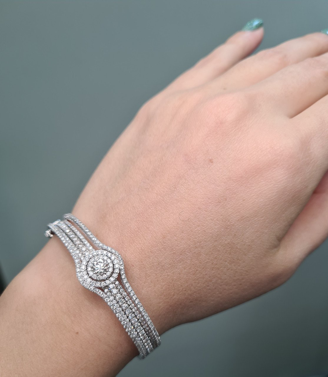 Браслет 96144746 41,05гр 4,95ct. купить,NaN