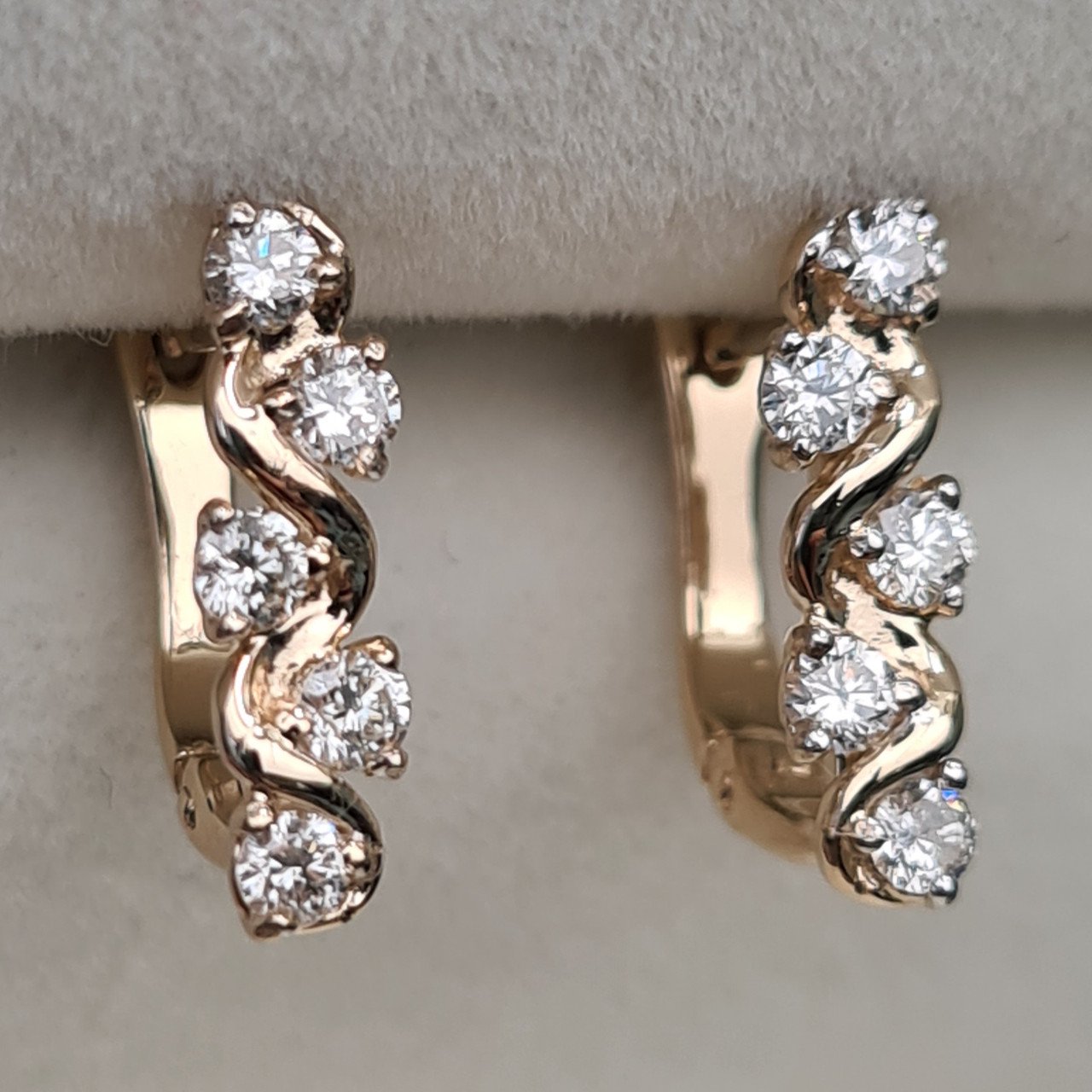 Серьги Deimantas 94465959 1,52гр 0,33ct. купить,NaN