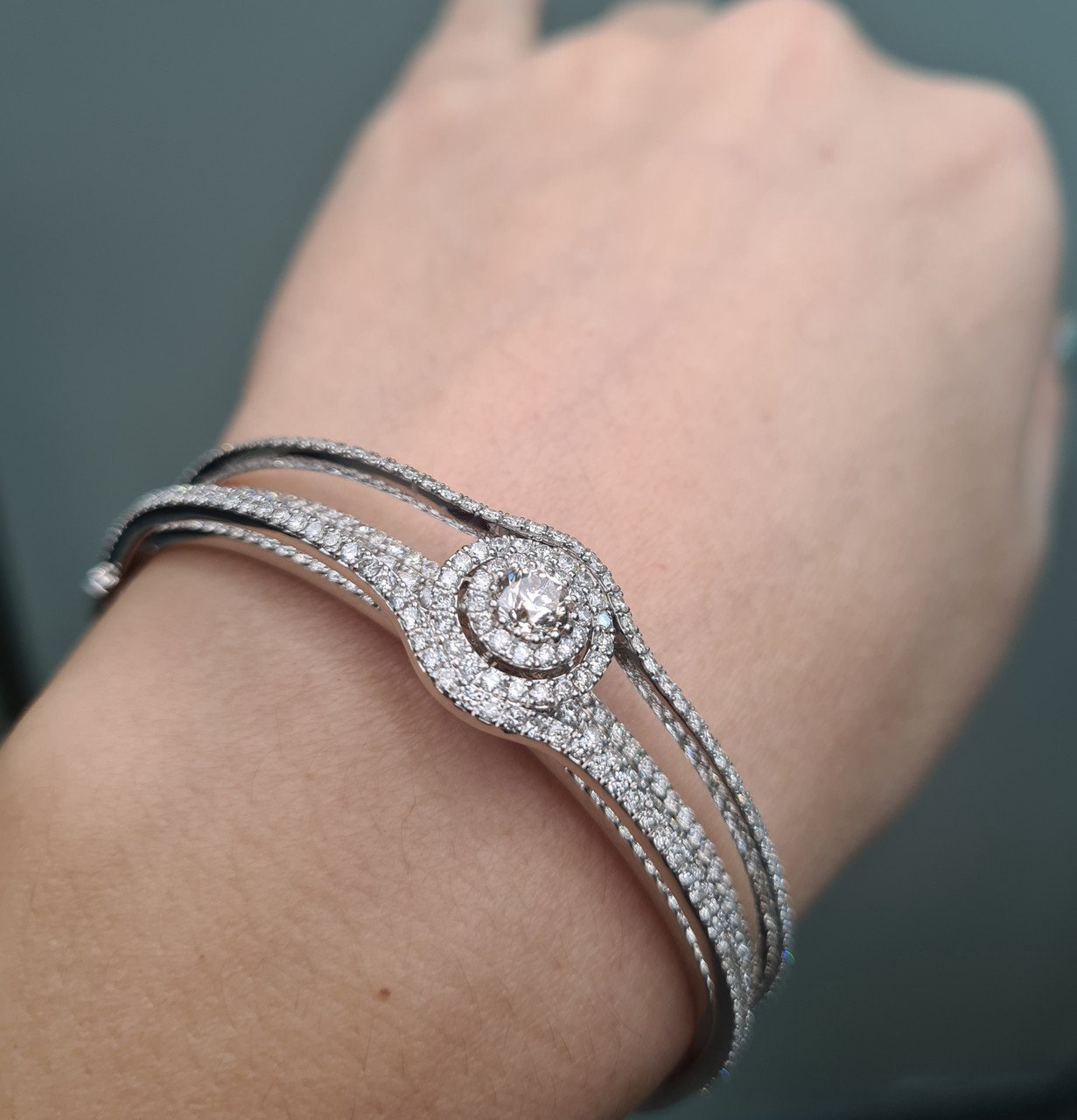 Браслет 96144746 41,05гр 4,95ct. купить,NaN