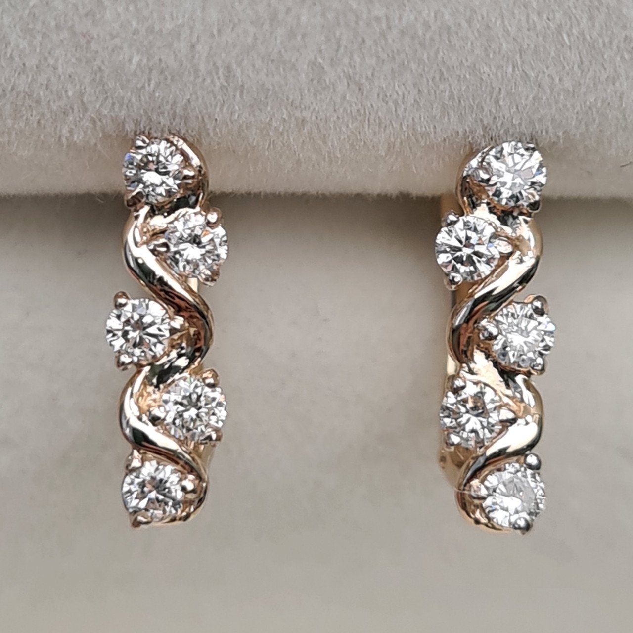 Серьги Deimantas 94465959 1,52гр 0,33ct. купить,NaN