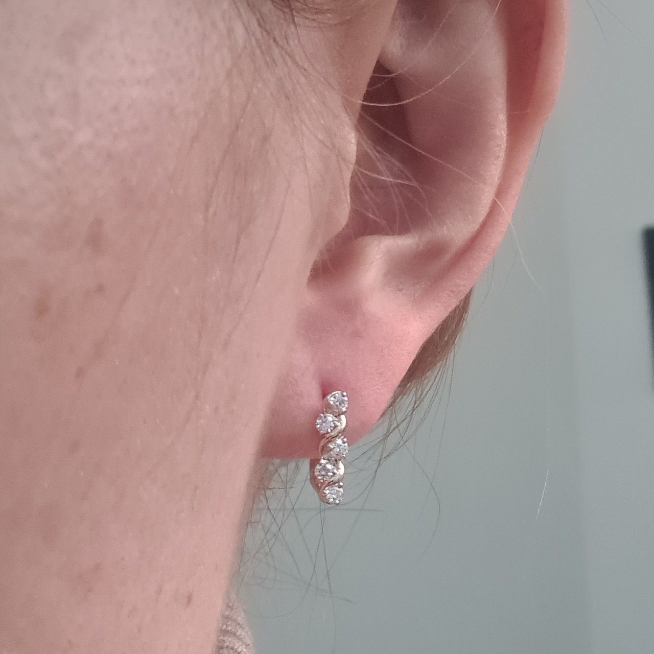 Серьги Deimantas 94465959 1,52гр 0,33ct. купить,NaN