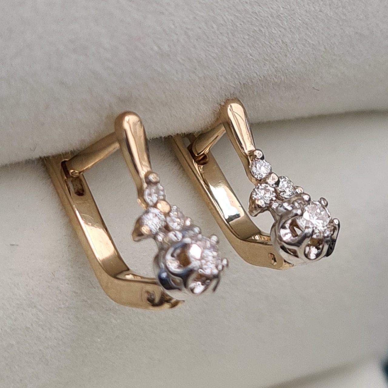 Серьги Deimantas 1,99гр 0,24ct. купить,NaN