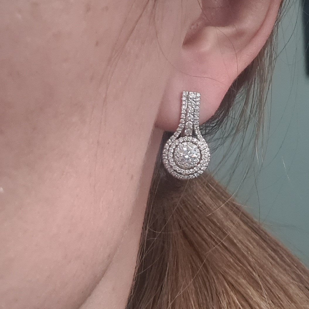 Серьги Deimantas 96144762 5,4гр 1,67ct. купить,NaN