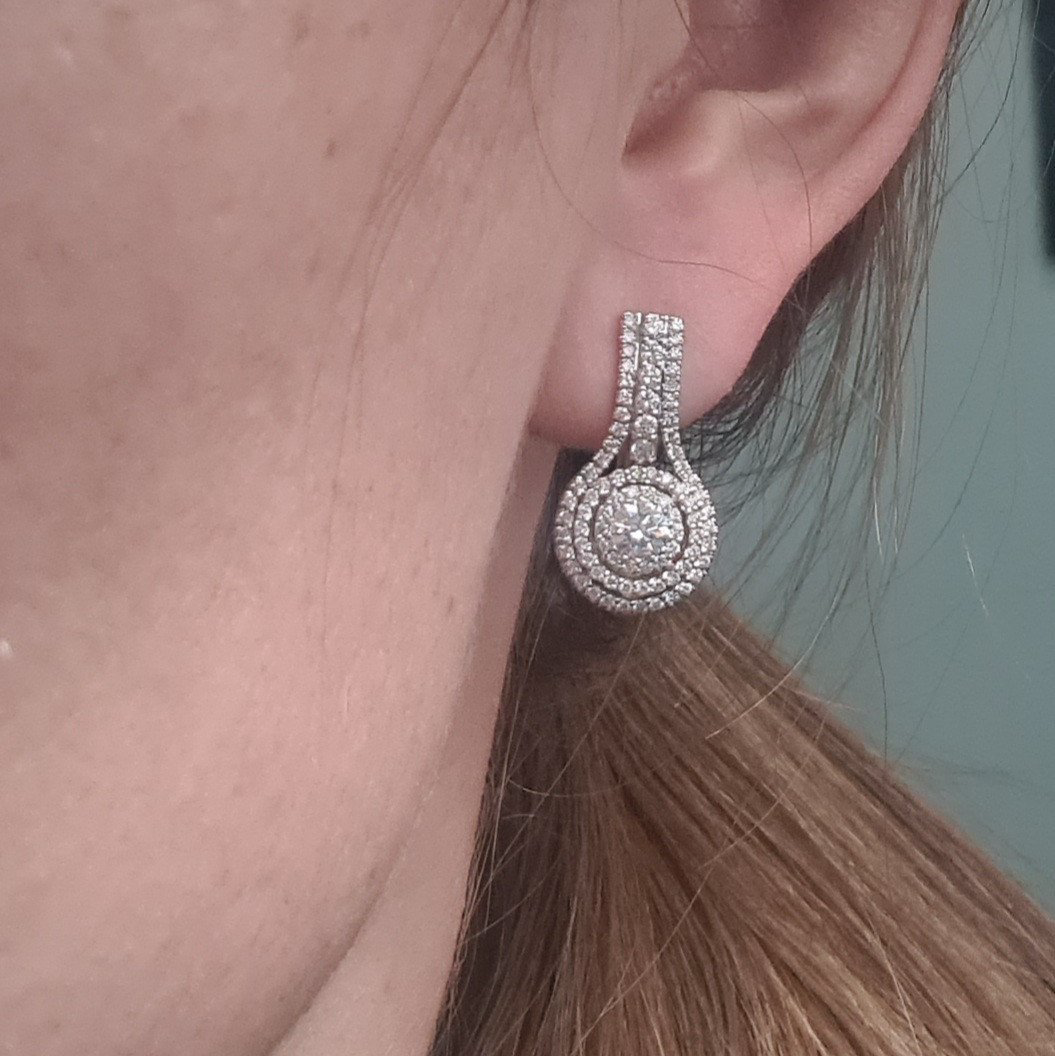 Серьги Deimantas 96144762 5,4гр 1,67ct. купить,NaN