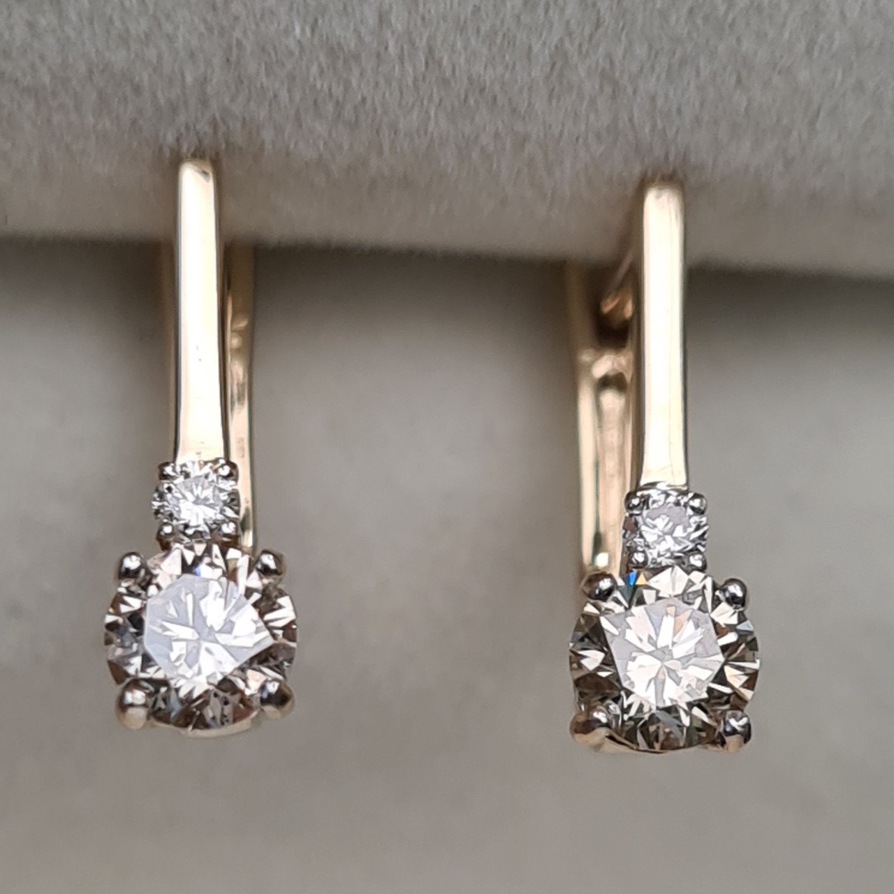 Серьги Deimantas 1,7гр 0,50ct. купить,NaN