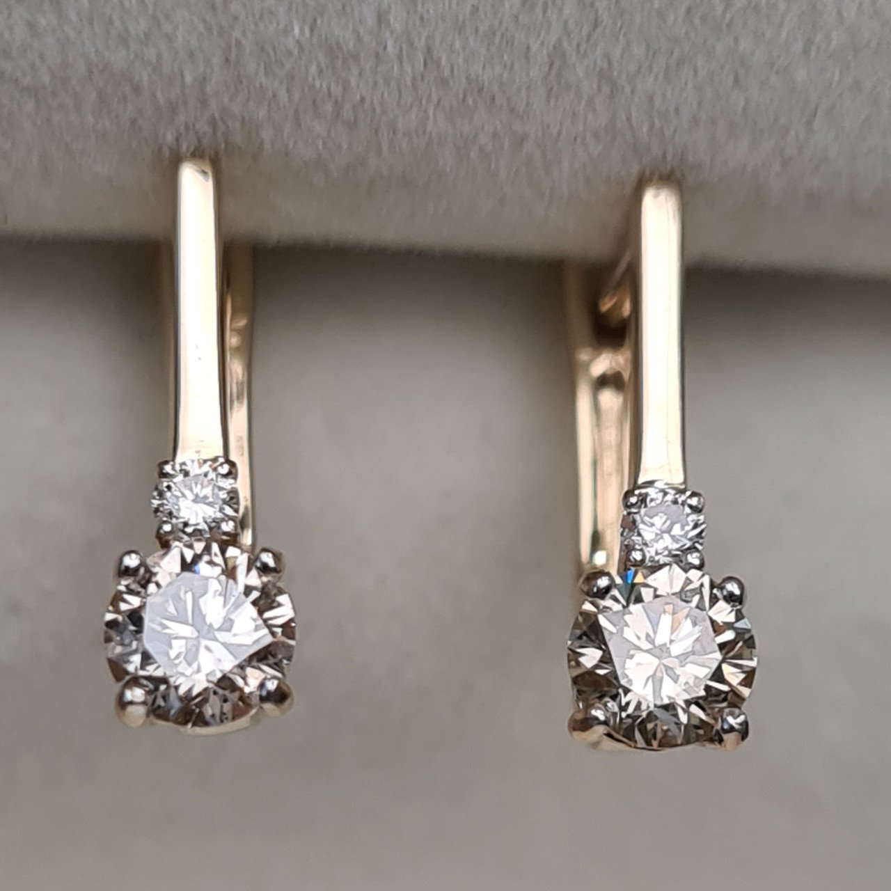 Серьги Deimantas 1,7гр 0,50ct. купить,NaN