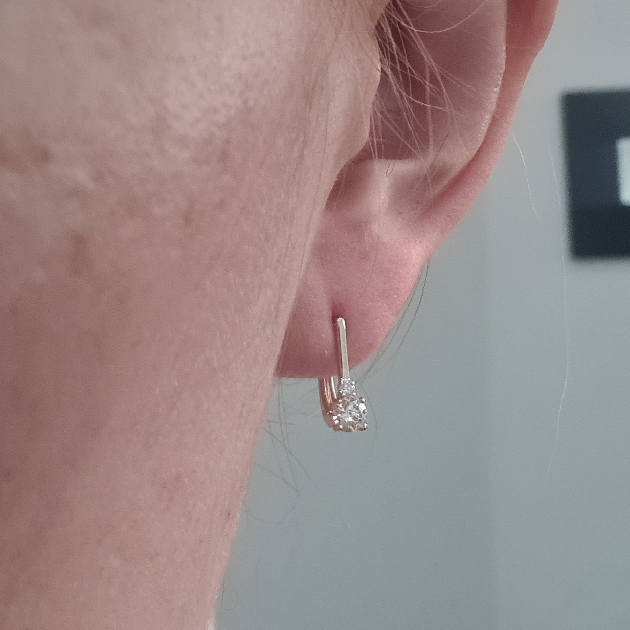 Серьги Deimantas 1,7гр 0,50ct. купить,NaN