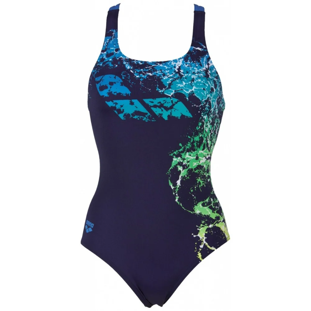 Купальник Arena Backwash 000080 синий 40