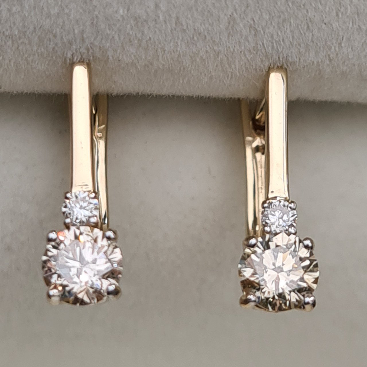Серьги Deimantas 1,7гр 0,50ct. купить,NaN