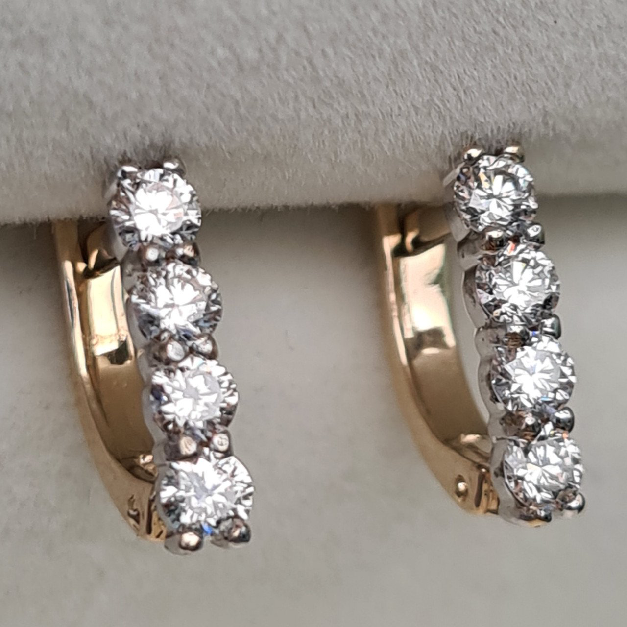 Серьги Deimantas 1,79гр 0,51ct. купить,NaN