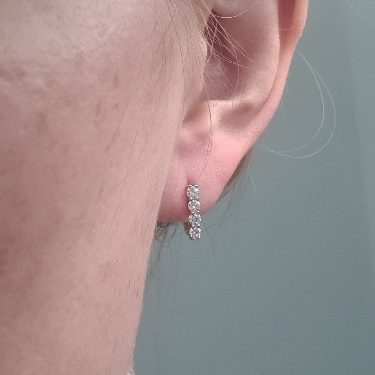 Серьги Deimantas 1,79гр 0,51ct. купить,NaN