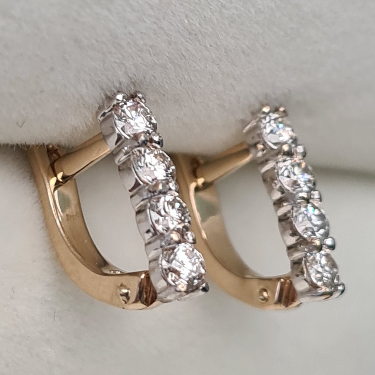 Серьги Deimantas 1,79гр 0,51ct. купить,NaN