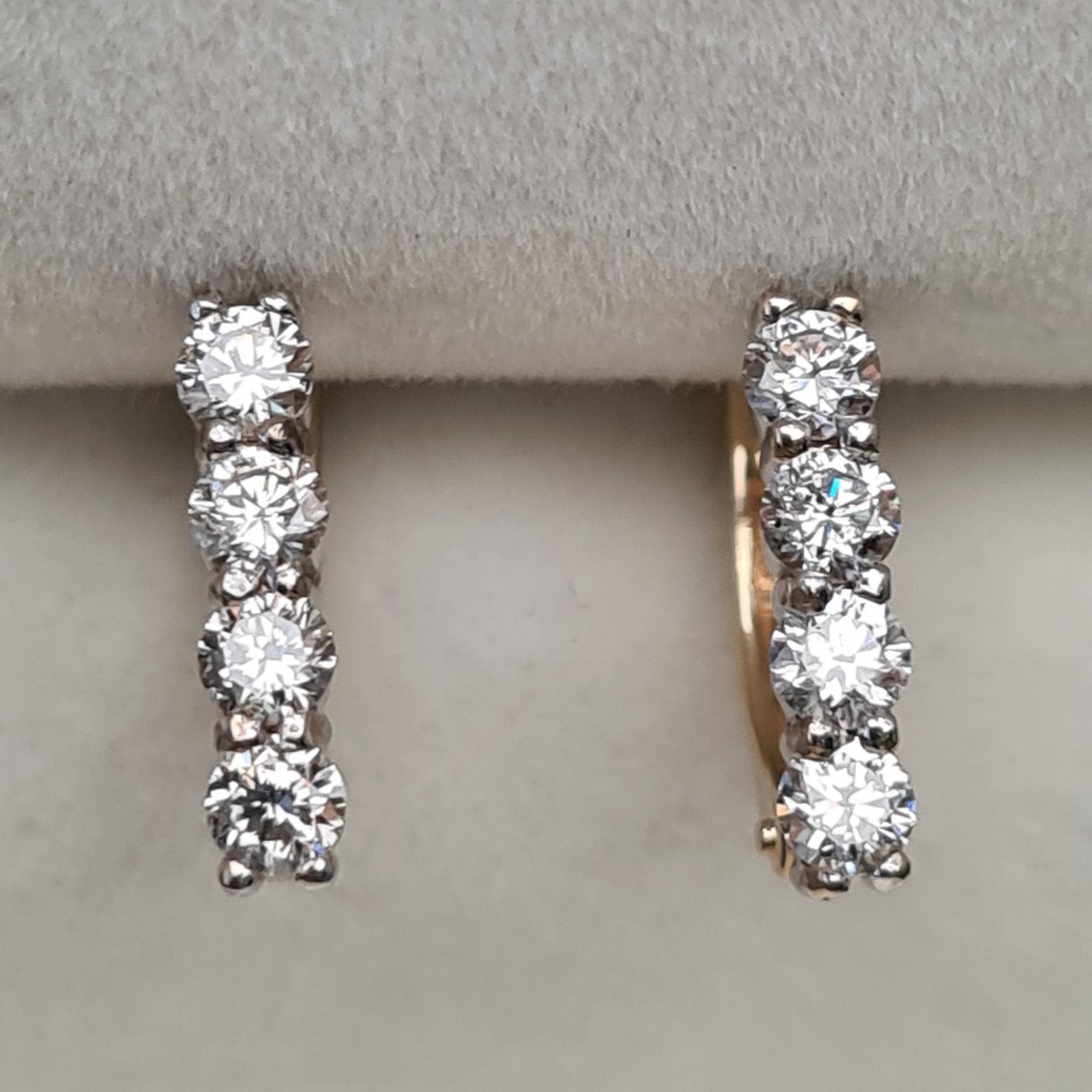 Серьги Deimantas 1,79гр 0,51ct. купить,NaN