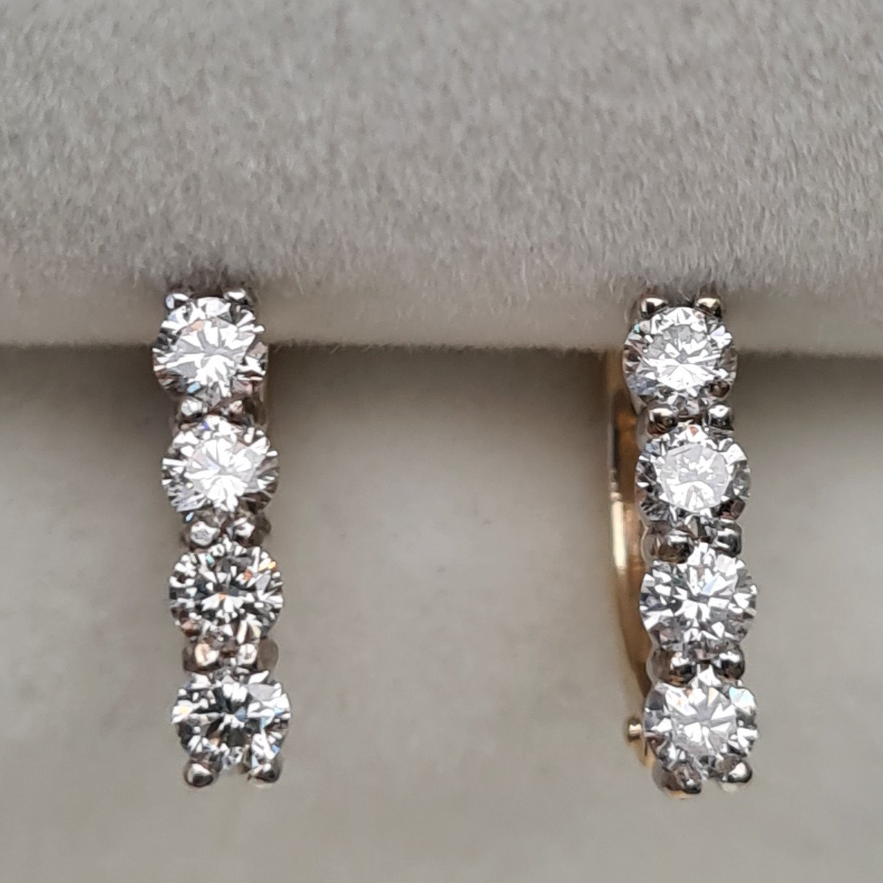 Серьги Deimantas 1,79гр 0,51ct. купить,NaN